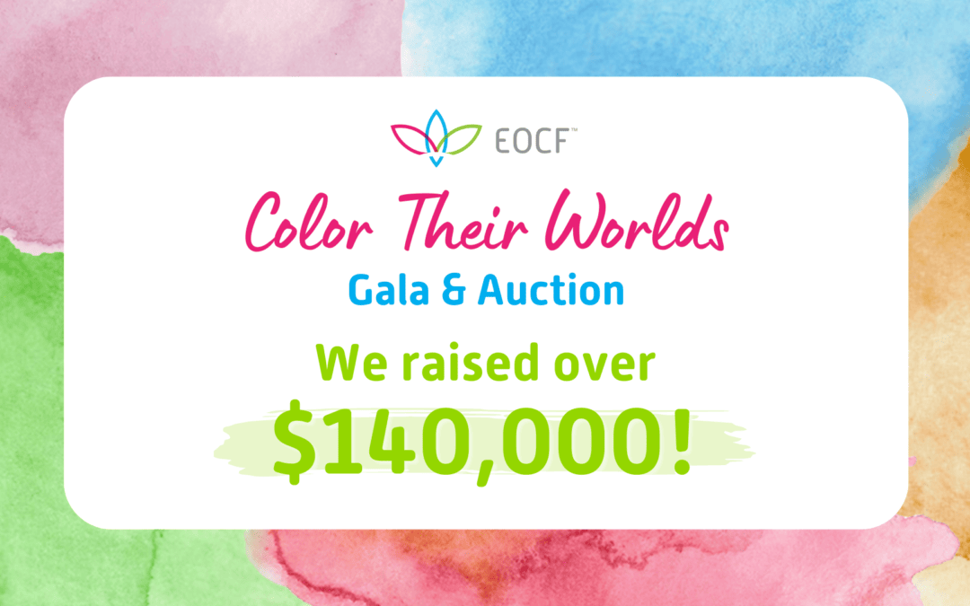 EOCF's Gala & Auction raised over $140,000 in support of children and families furthest from opportunity