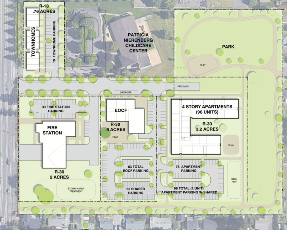 Map of EOCF Innovation Center